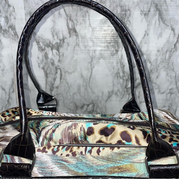 Kathy Van Zeeland Rolling Duffle Bag - Picture 4 of 16